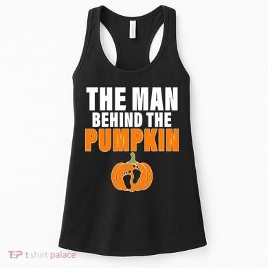 The Man Behind The Pumpkin Women's Tank Top