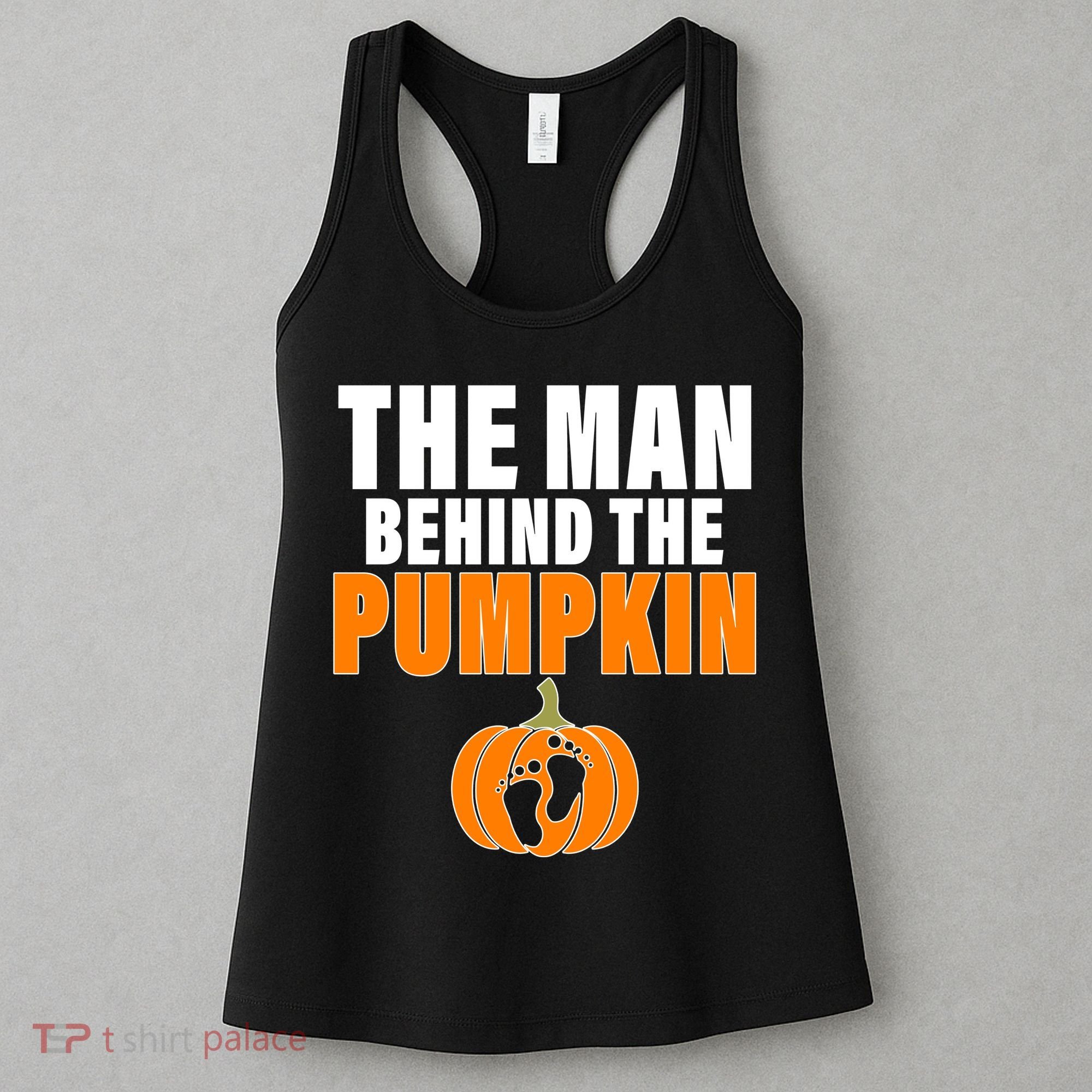 The Man Behind The Pumpkin Women's Tank Top