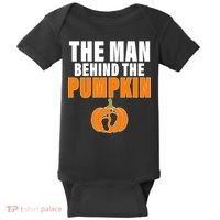 The Man Behind The Pumpkin Baby Bodysuit thumb 0