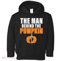 The Man Behind The Pumpkin Toddler Hoodie thumb 0