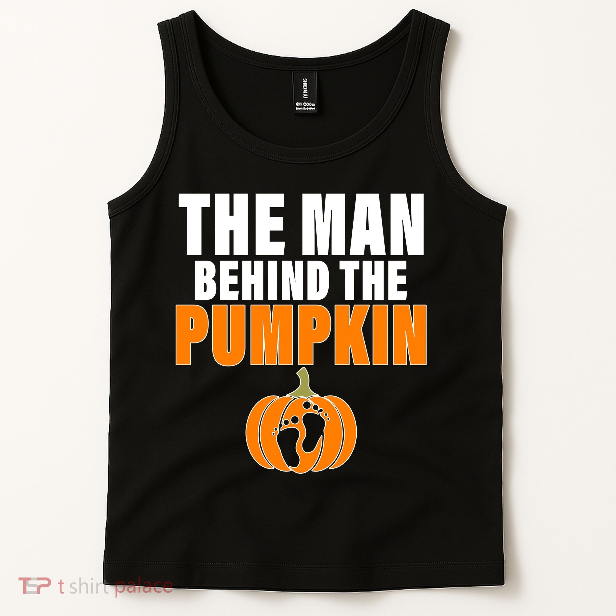 The Man Behind The Pumpkin Tank Top