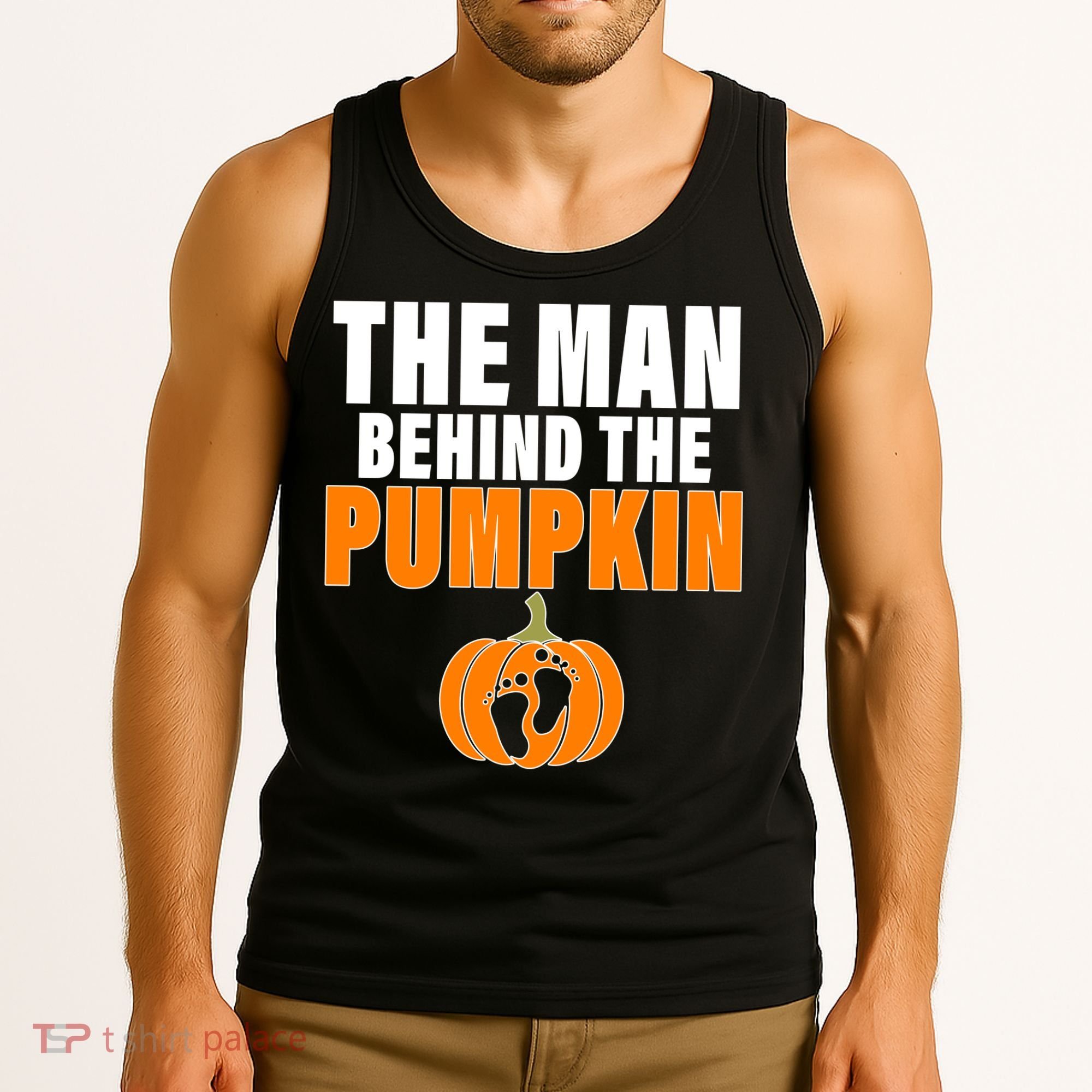 The Man Behind The Pumpkin Tank Top