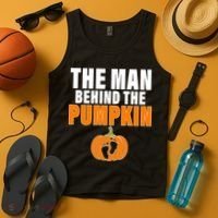 The Man Behind The Pumpkin Tank Top thumb 4