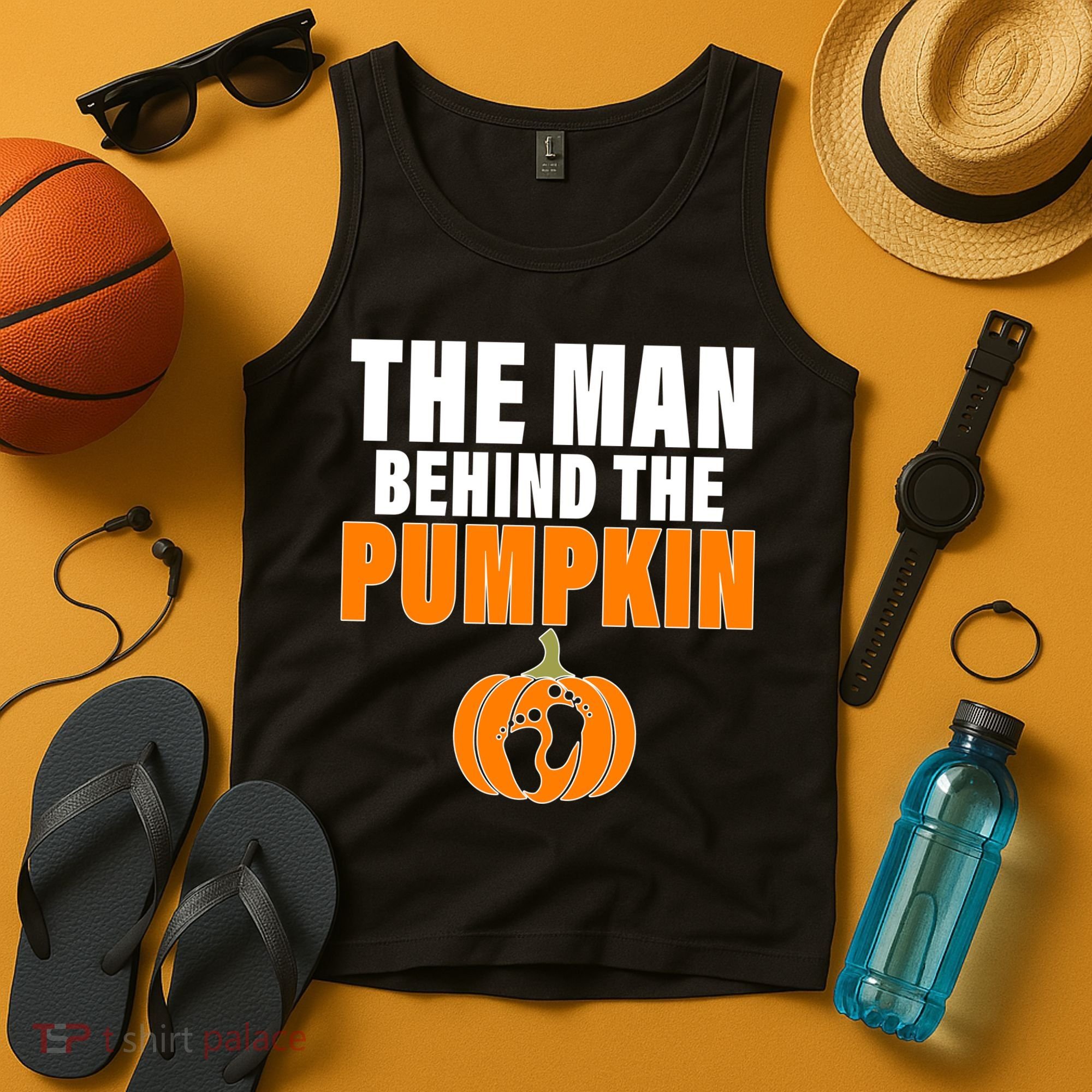 The Man Behind The Pumpkin Tank Top