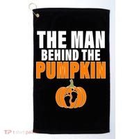 The Man Behind The Pumpkin Golf Towel thumb 0