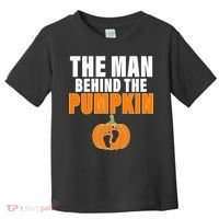 The Man Behind The Pumpkin Toddler T-Shirt thumb 0