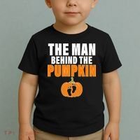 The Man Behind The Pumpkin Toddler T-Shirt thumb 2