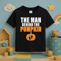 The Man Behind The Pumpkin Toddler T-Shirt thumb 3