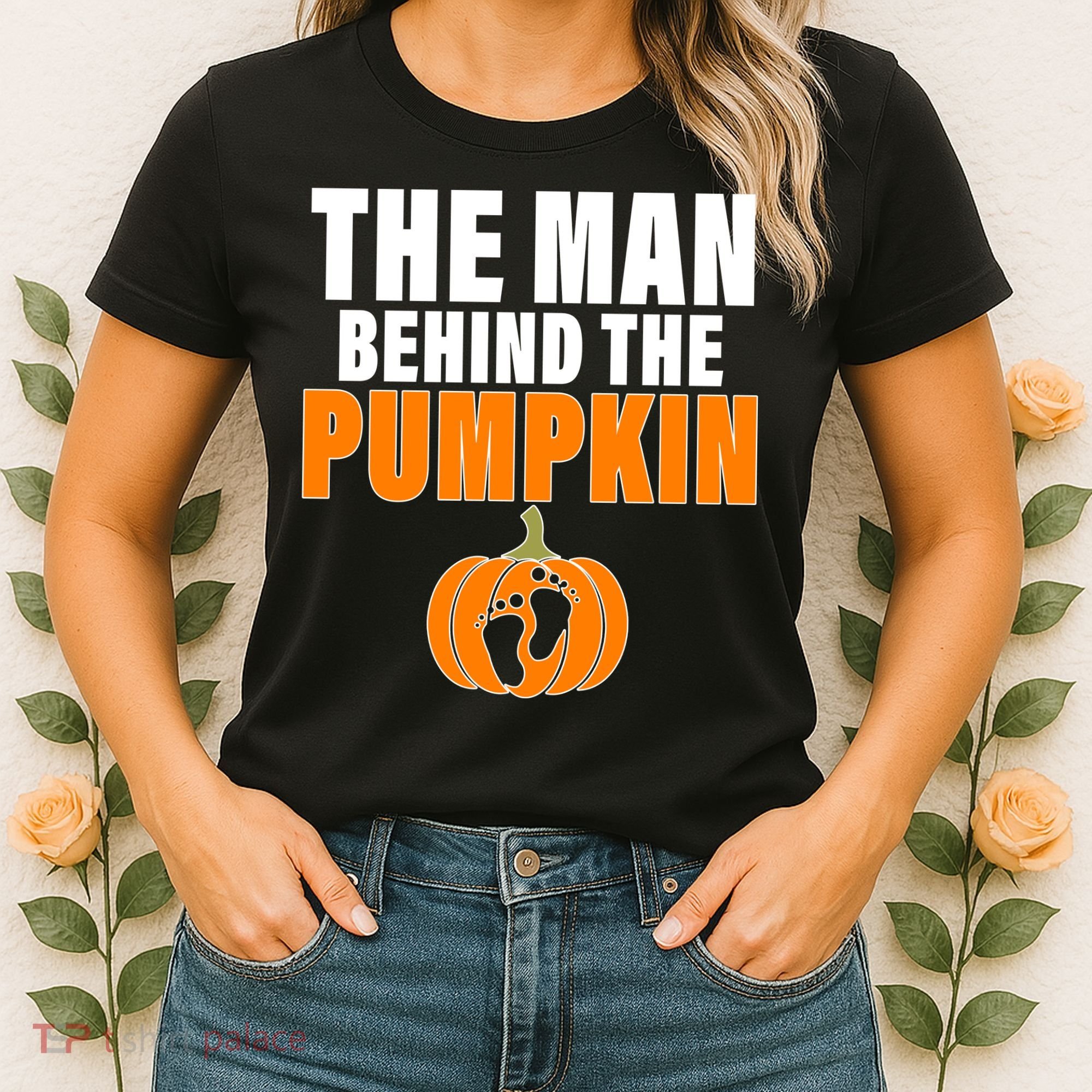 The Man Behind The Pumpkin Women's T-Shirt