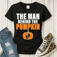 The Man Behind The Pumpkin Women's T-Shirt thumb 3
