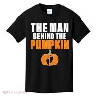 The Man Behind The Pumpkin Kids T-Shirt thumb 0