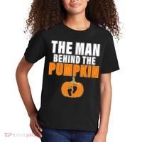 The Man Behind The Pumpkin Kids T-Shirt thumb 2