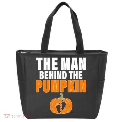 The Man Behind The Pumpkin Tote Bag