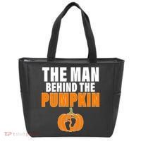 The Man Behind The Pumpkin Tote Bag thumb 0