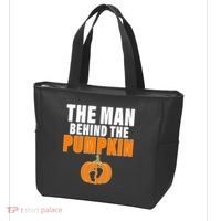 The Man Behind The Pumpkin Tote Bag thumb 3