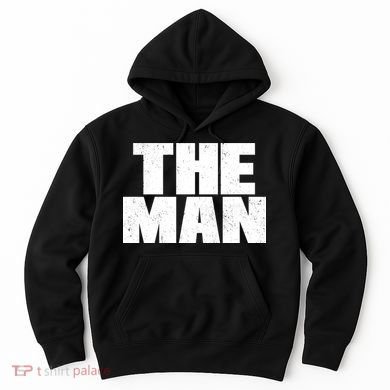 The Man Distressed Logo Hoodie