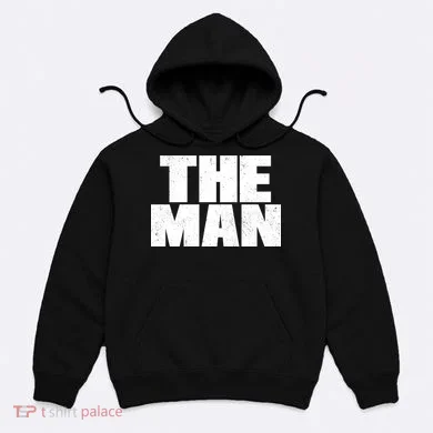 The Man Distressed Logo Hoodie