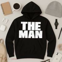 The Man Distressed Logo Hoodie thumb 3