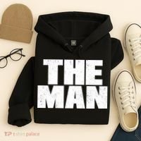 The Man Distressed Logo Hoodie thumb 4