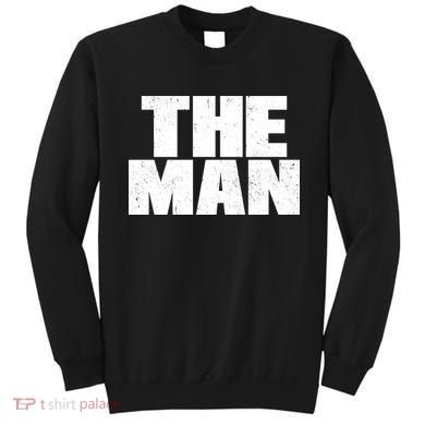 The Man Distressed Logo Sweatshirt