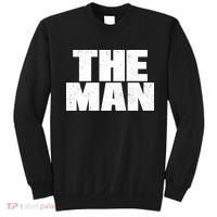 The Man Distressed Logo Sweatshirt thumb 0