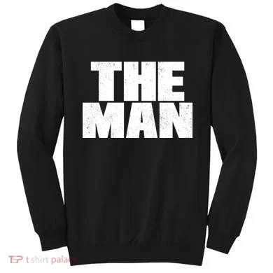 The Man Distressed Logo Sweatshirt
