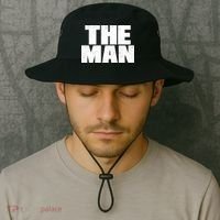 The Man Distressed Logo Bucket Hat thumb 2
