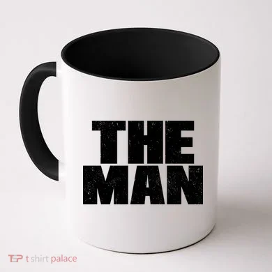 The Man Distressed Logo Coffee Mug