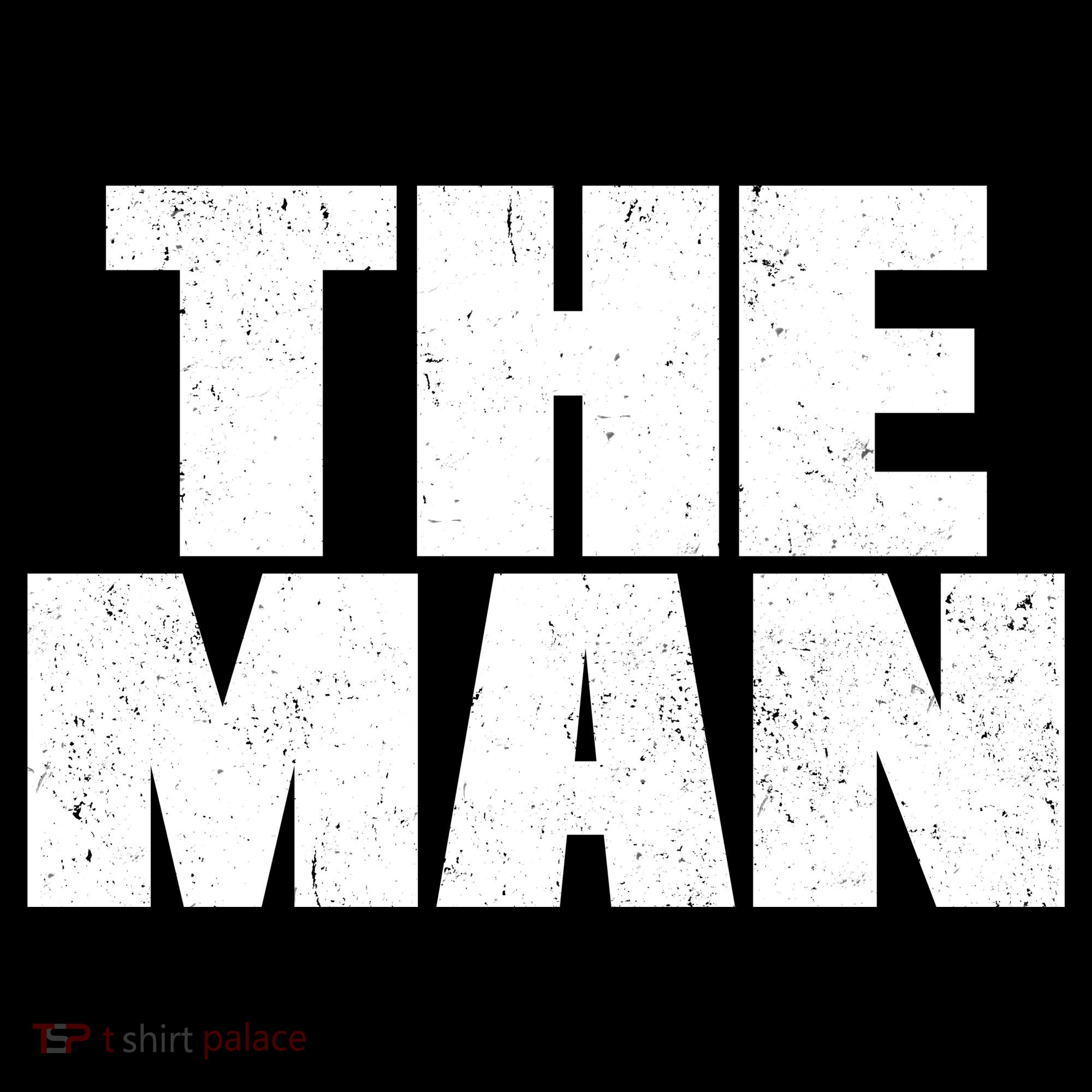 The Man Distressed Logo Women's Hoodie