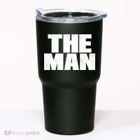 The Man Distressed Logo Tumbler thumb 0
