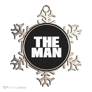 The Man Distressed Logo Ornament