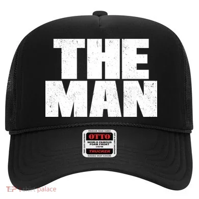 The Man Distressed Logo Hat