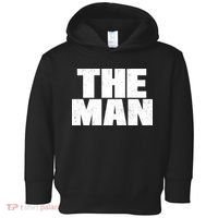 The Man Distressed Logo Toddler Hoodie thumb 0