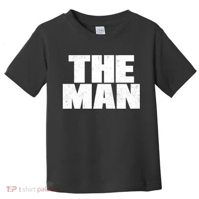 The Man Distressed Logo Toddler T-Shirt