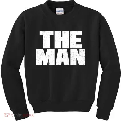 The Man Distressed Logo Kids Sweatshirt
