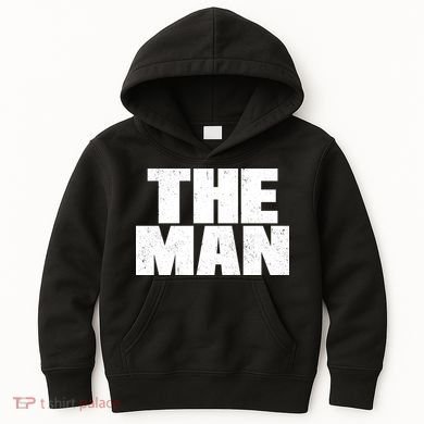 The Man Distressed Logo Kids Hoodie