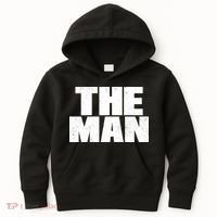 The Man Distressed Logo Kids Hoodie thumb 0