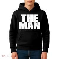 The Man Distressed Logo Kids Hoodie thumb 4