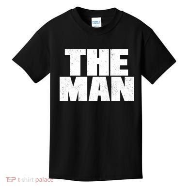 The Man Distressed Logo Kids T-Shirt