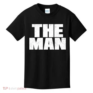 The Man Distressed Logo Kids T-Shirt