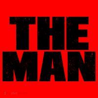 The Man Distressed Logo Santa Hat thumb 1