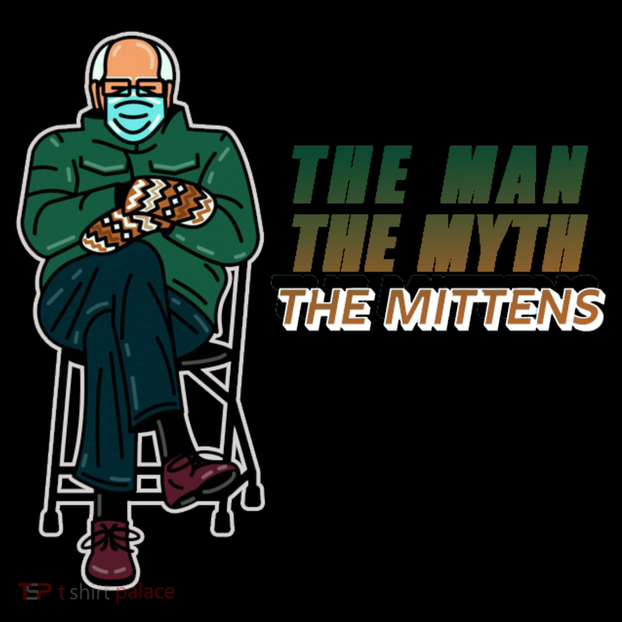 The Man Myth The Mittens Bernie Sanders Women's Hoodie