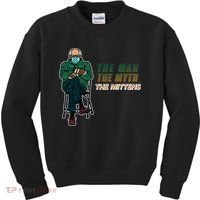 The Man Myth The Mittens Bernie Sanders Kids Sweatshirt thumb 0