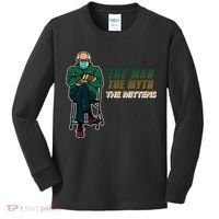 The Man Myth The Mittens Bernie Sanders Kids Long Sleeve Shirt thumb 0