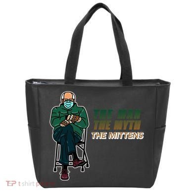 The Man Myth The Mittens Bernie Sanders Tote Bag