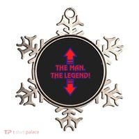 The Man The Legend Dirty Funny Ornament thumb 0