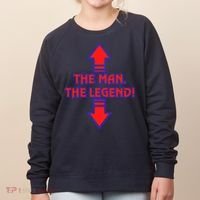 The Man The Legend Dirty Funny Women's Sweatshirt thumb 0