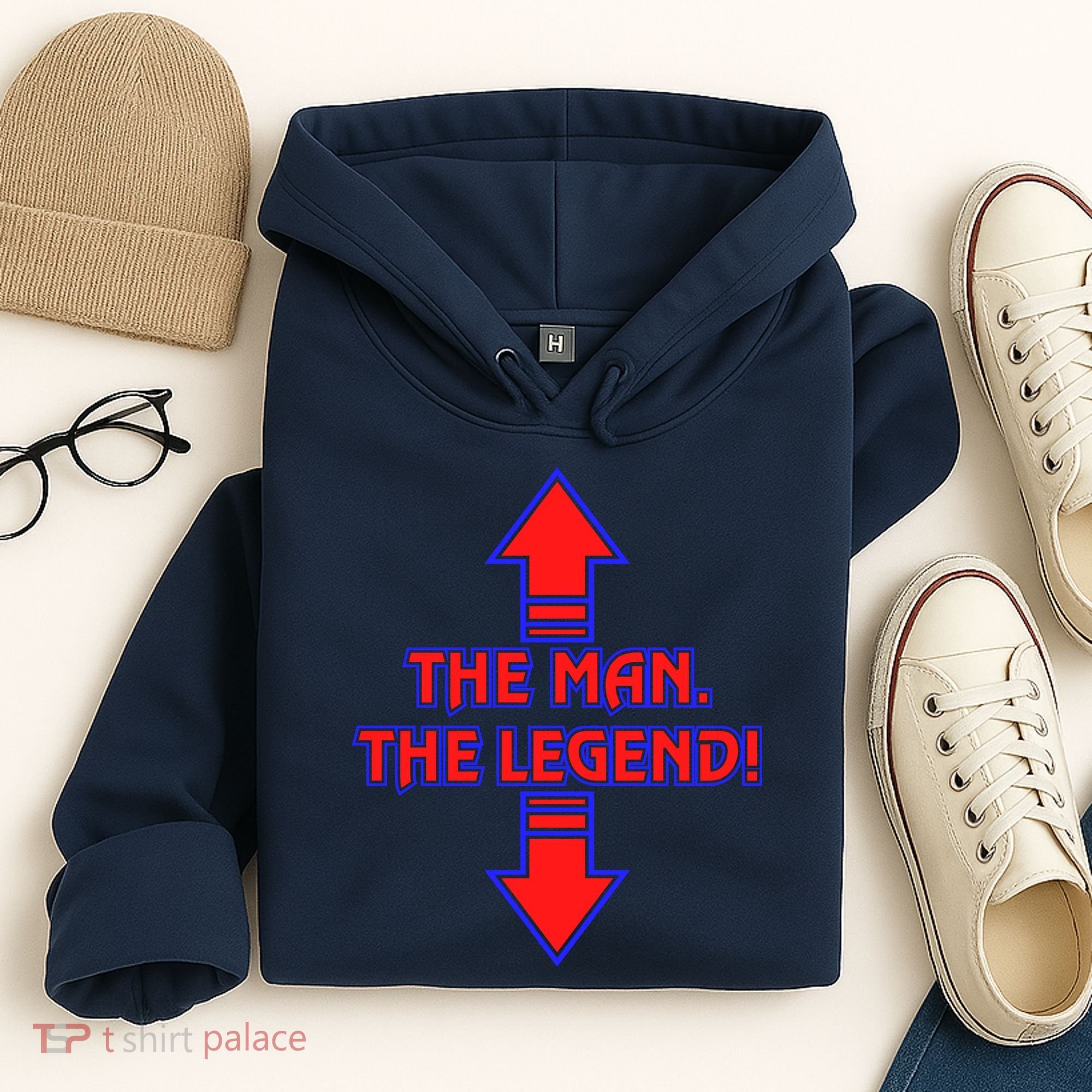 The Man The Legend Dirty Funny Hoodie