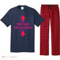 The Man The Legend Dirty Funny Pajama Set thumb 0