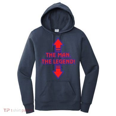 The Man The Legend Dirty Funny Women's Hoodie